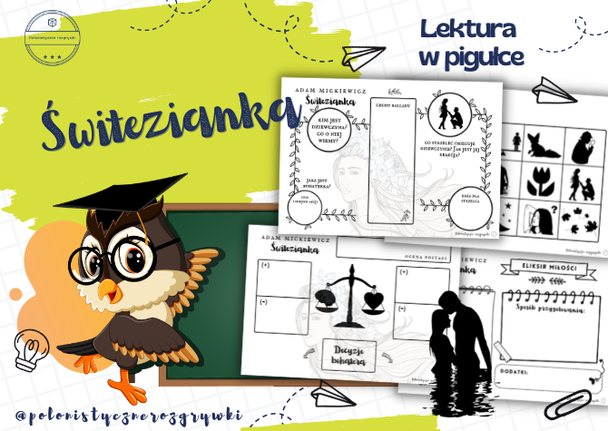 Świtezianka. Pakiet materiałów. Lektura w pigułce