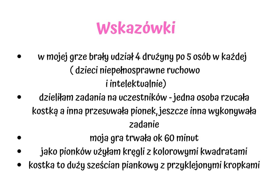 Giga gra planszowa na wydarzenia szkolne