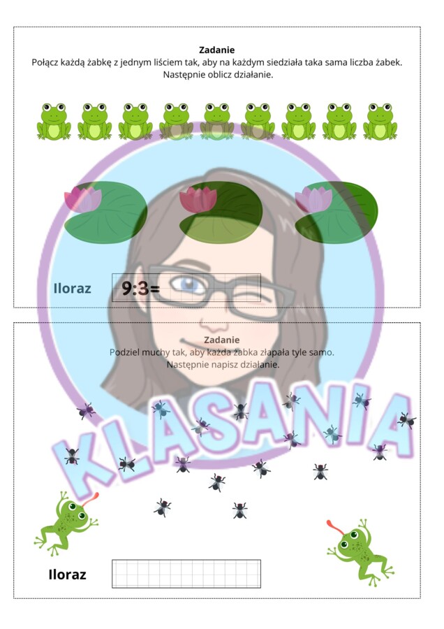 Matematyka na łace- mnożenie i dzielenie do 50