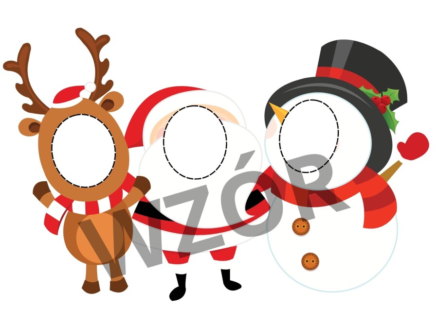 Mega fotobudka Mikołaj i przyjaciele