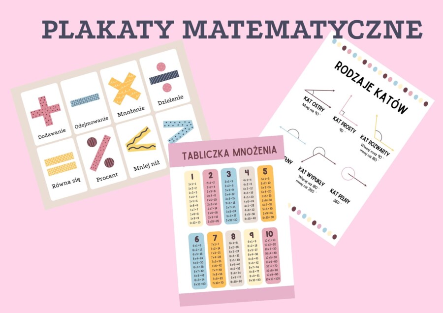 Plakaty Matematyczne do Druku
