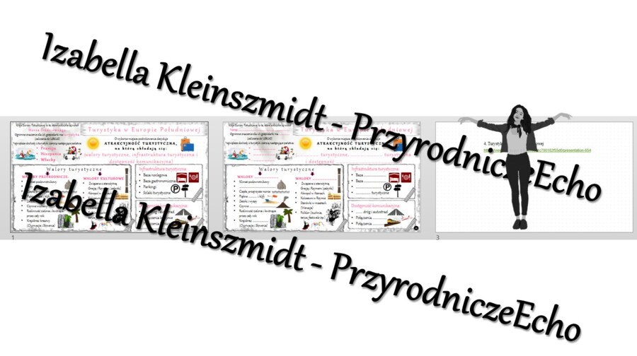 Minizestaw na temat „Turystyka w Europie Południowej”– sketchnotka + karta pracy w power point + gratisowy link do prezentacji multimedialnej niekomercyjnej wykonanej w genial.ly do indywidualnego pobrania i użycia do celów niekomercyjnych. Geografia 6, 