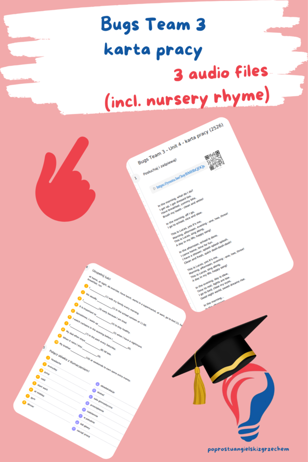 Bugs Team 3 – Unit 4 – karta pracy