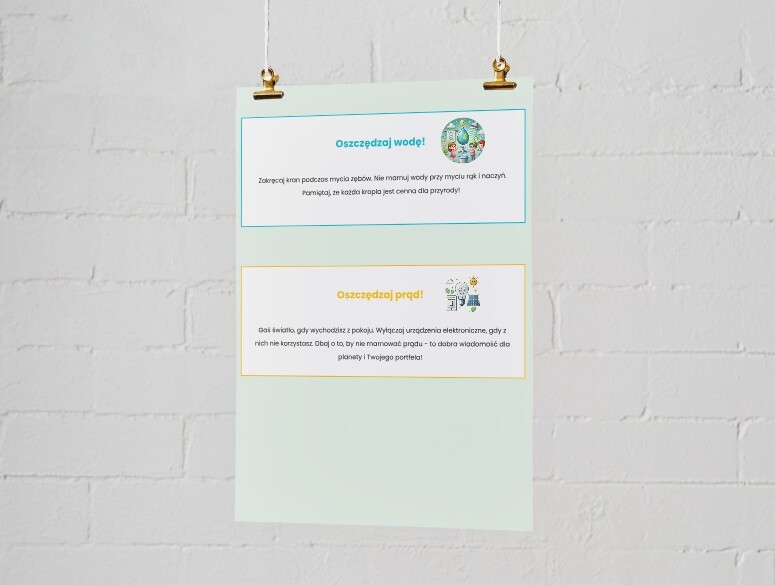 Plakaty edukacyjne. Jak segregować śmieci? Kodeks małego ekologa - zasady dbania o przyrodę. (nie śmieć, podlewaj rośliny, oszczędzaj wodę)