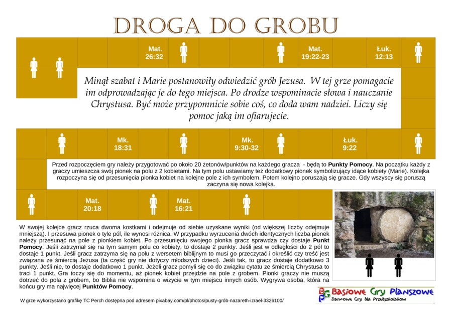 Droga do grobu – Gra planszowa