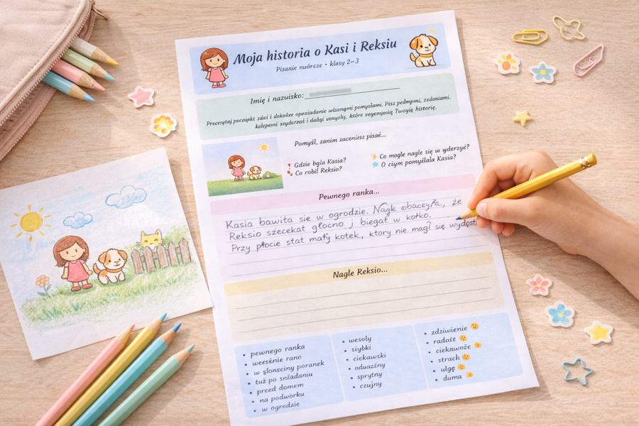 Moja historia o Kasi i Reksiu