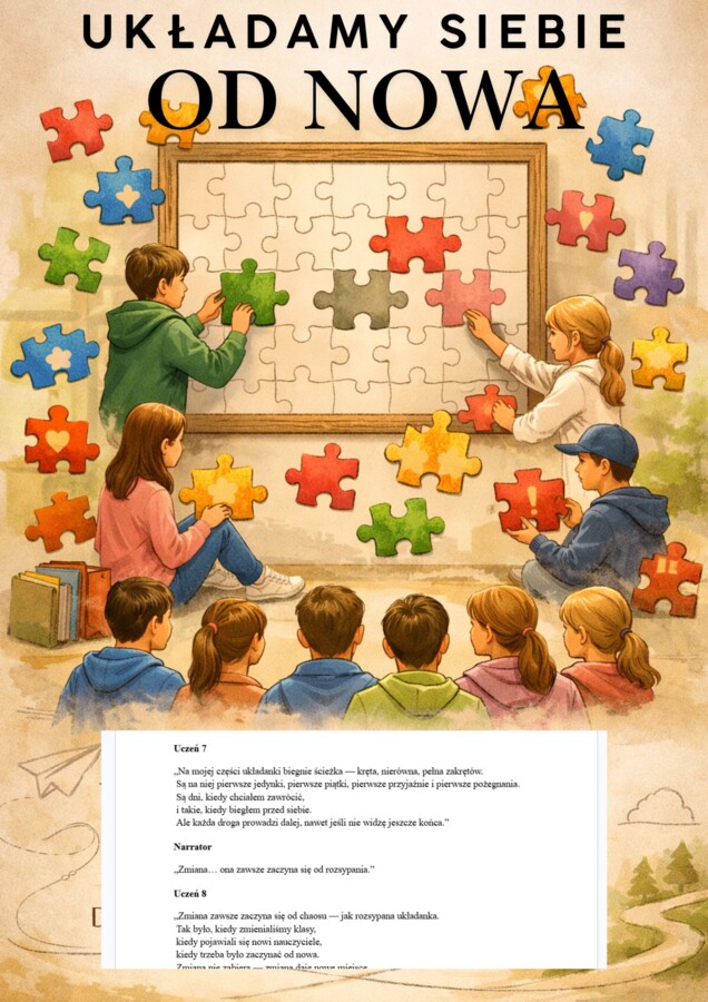UKŁADAMY SIEBIE OD NOWA- SCENARIUSZ ZAKOŃCZENIA KLAS 8