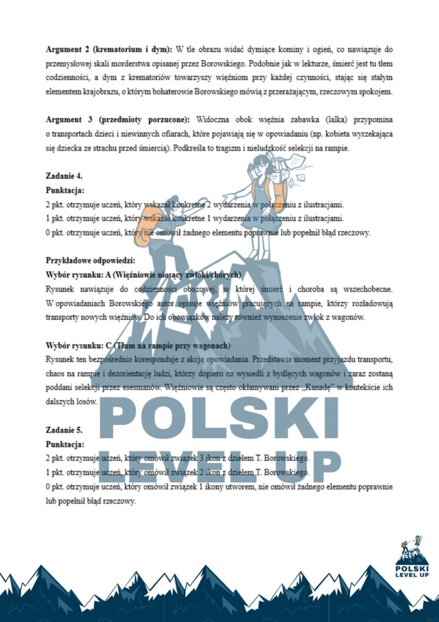 Test ikonograficzny (10 zadań z kluczem odpowiedzi)_Proszę państwa do gazu_Polski Level Up