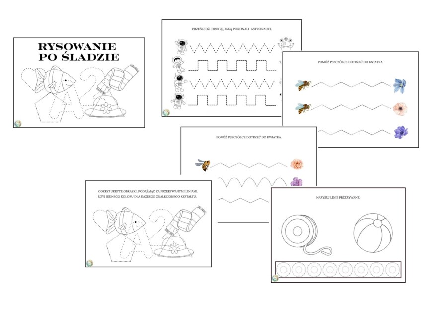 RYSOWANIE PO ŚLADZIE