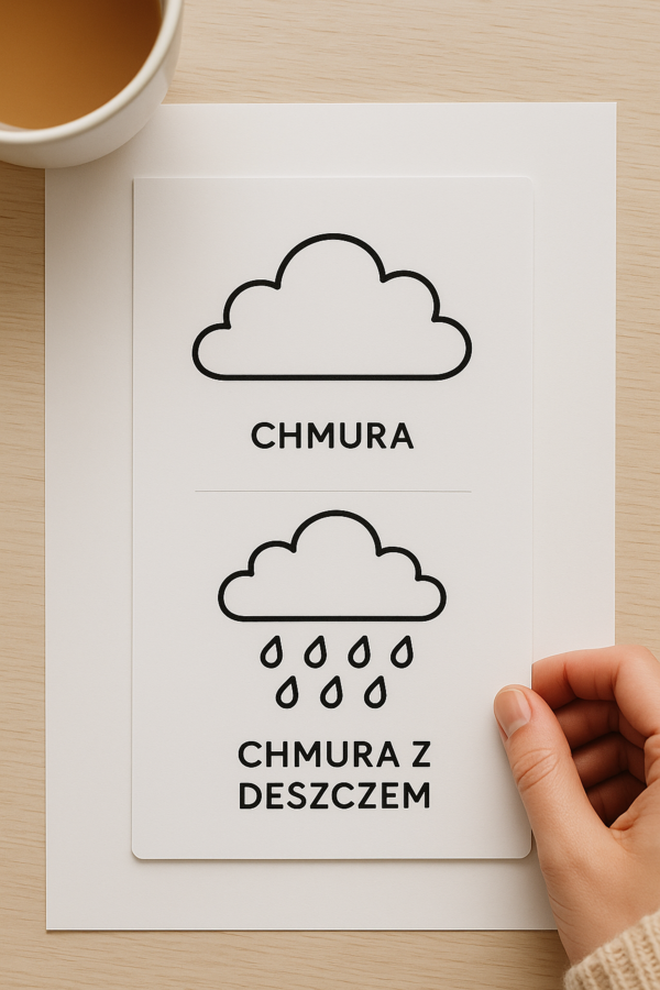 „Kropelkowe kontrasty” – czarno-białe obrazki o deszczu