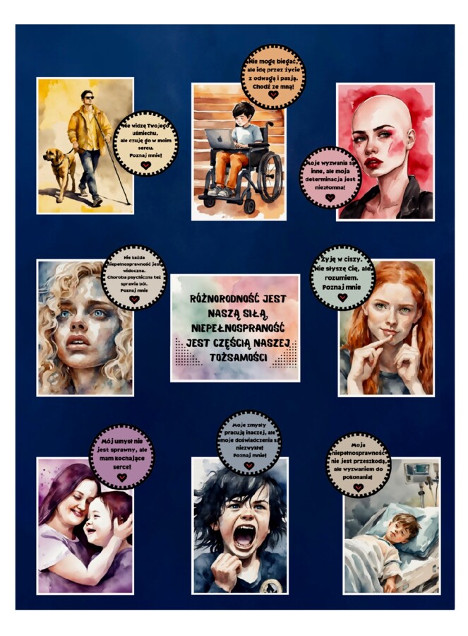 Dzień Osób z Niepełnosprawnościami - gazetka