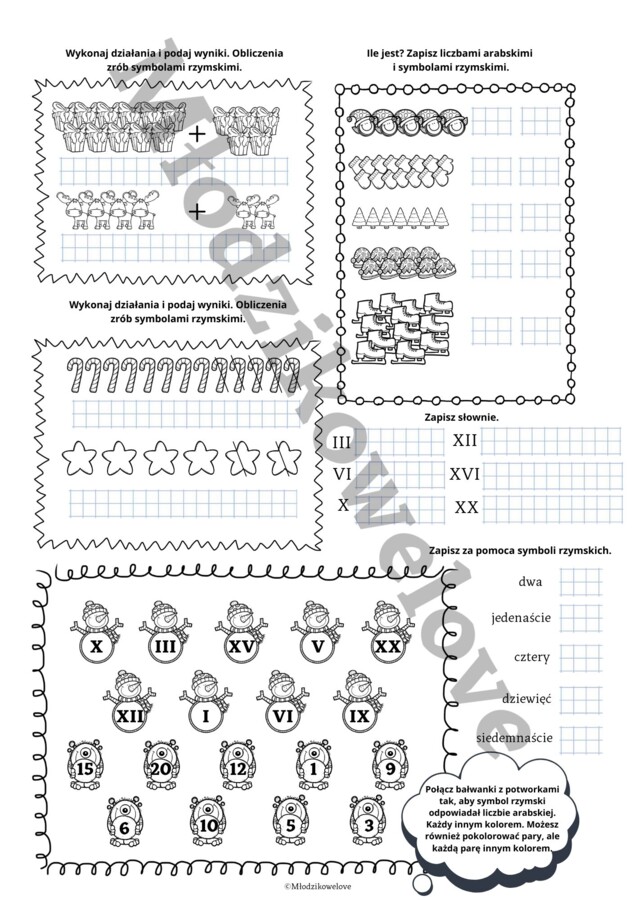 Symbole rzymskie-zadania kreatywne