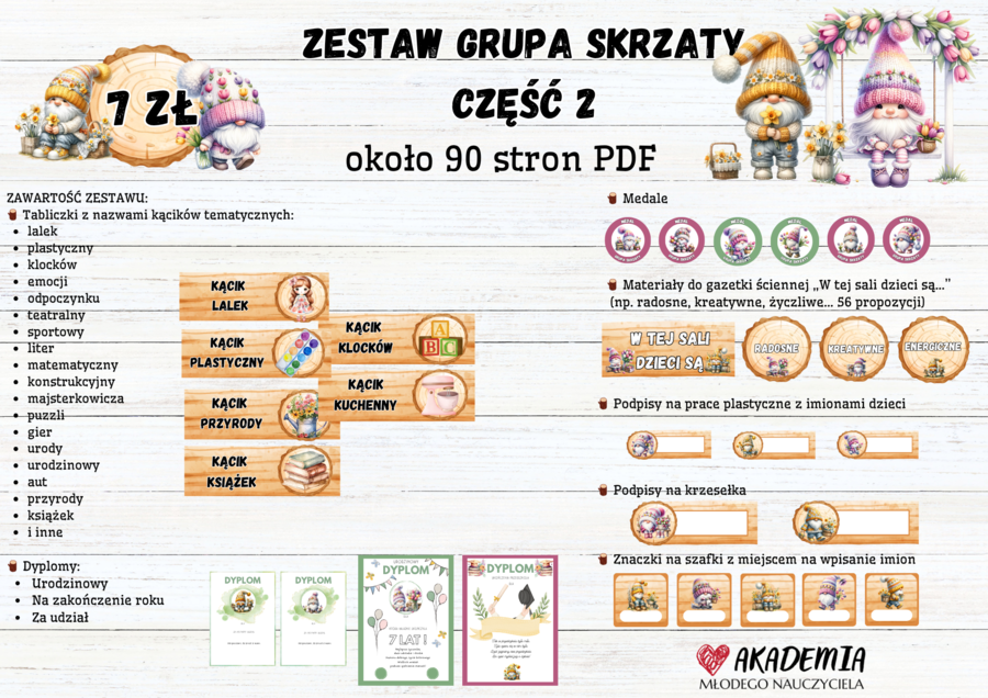 ZESTAW GRUPA SKRZATY 2