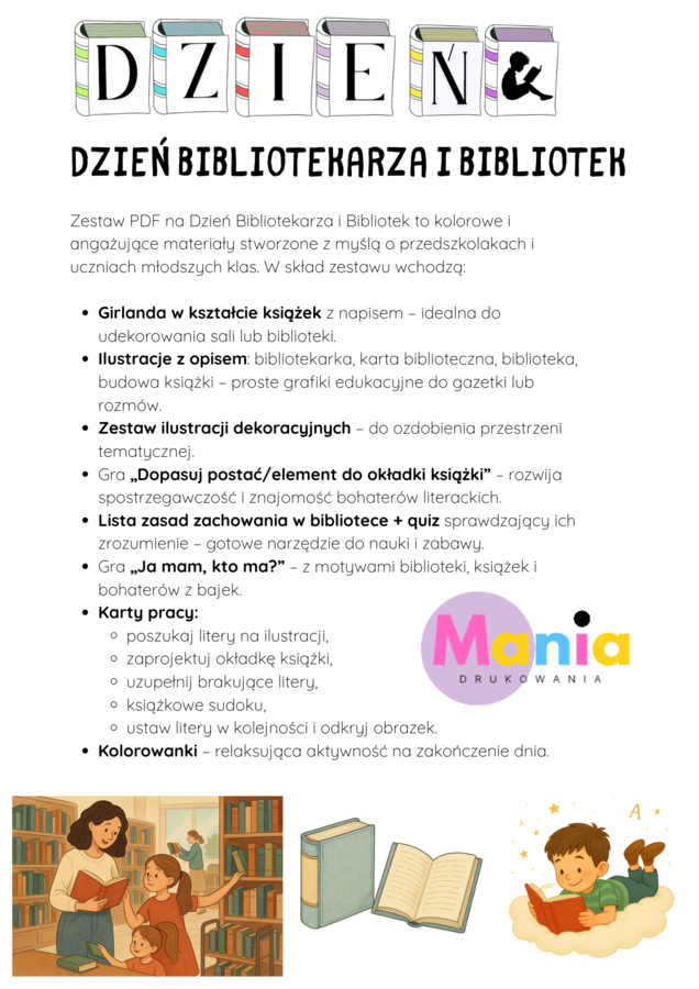 Dzień Bibliotekarza i Bibliotek