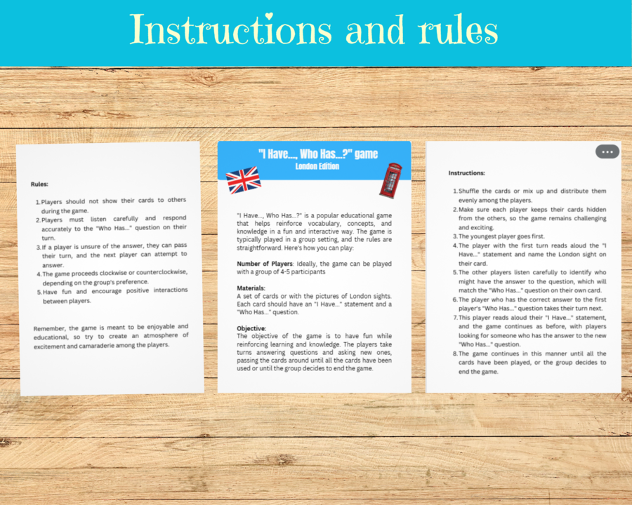 Gra I have. Who has ? London