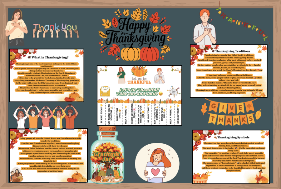 🎁 Zestaw 3 Gazetek Edukacyjnych – „Happy Thanksgiving” + „Santa Around the World” + „Winter Idioms”|Aż 88 stron do druku| ✔ trzy pełne, sezonowe gazetki – jesienna, zimowa i mikołajowa ✔ gotowe materiały do druku w wysokiej jakości ✔ atrakcyjna wizualnie