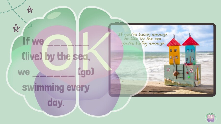 🌙 Second Conditional – Dream Big! Poziom: B1–B2 | 53 strony gramatyka angielska, second conditional, zdania warunkowe, nauka angielskiego, angielski B1 B2, speaking po angielsku, kreatywne ćwiczenia, konwersacje po angielsku, angielski do matury, ćwiczen