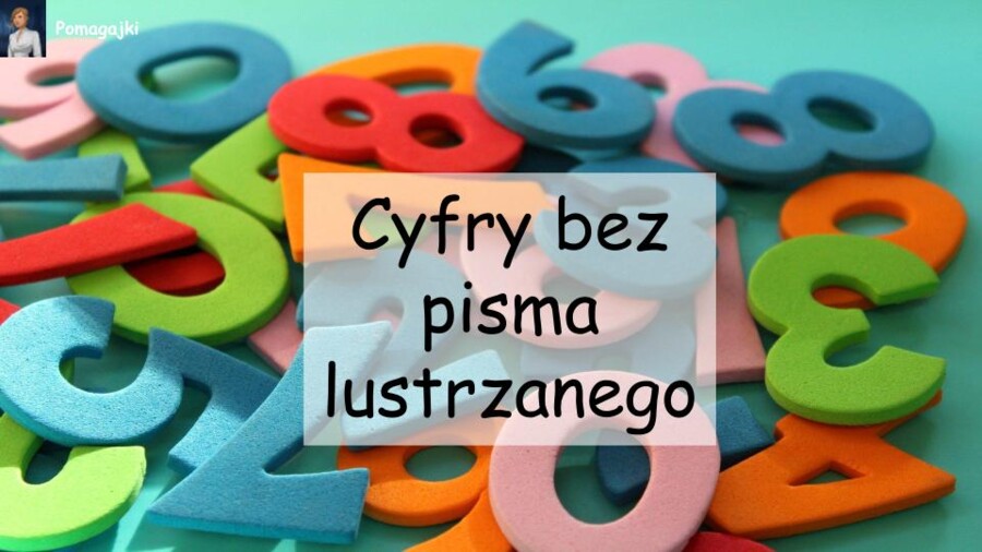 Cyfry bez pisma lustrzanego - trening