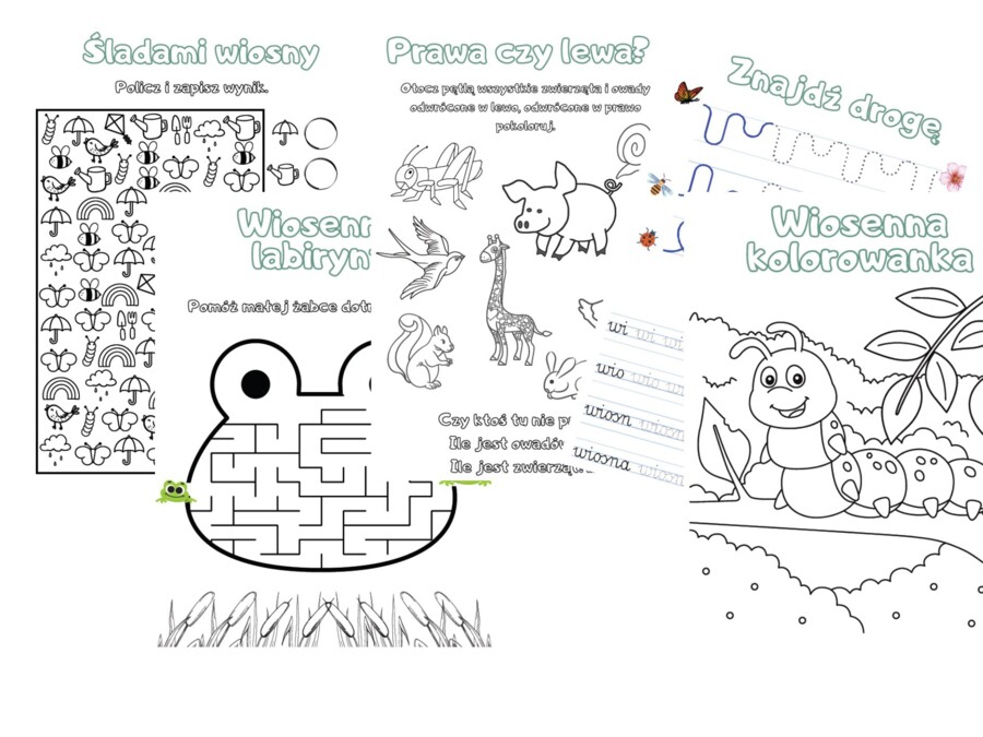 Wiosna - materiał edukacyjny 2.