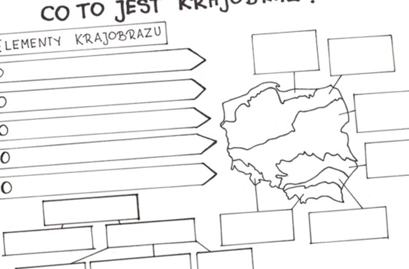 Krajobraz (karta pracy)