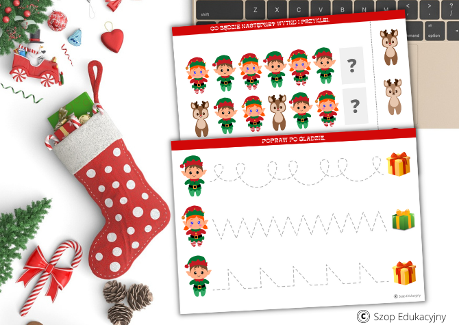 Świąteczne zadania i łamigłówki. Boże Narodzenie. Bingo