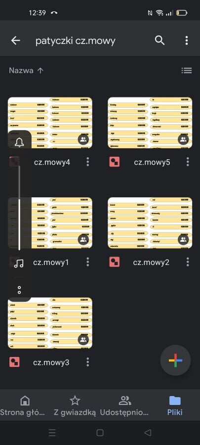 Patyczki KABOOM części mowy