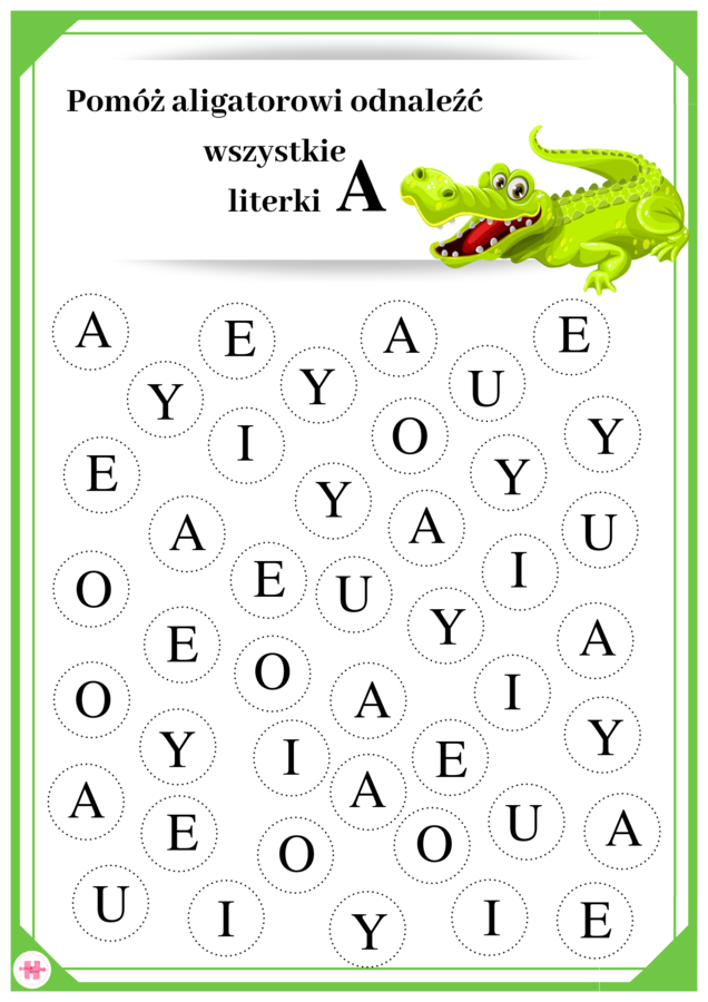 SAMOGŁOSKI karty pracy