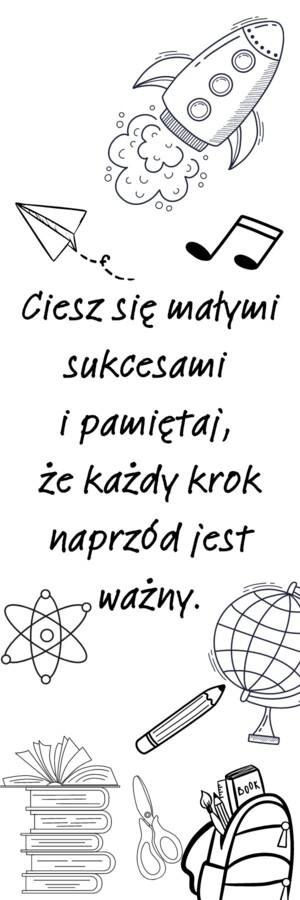 zakładka do książki - szkoła