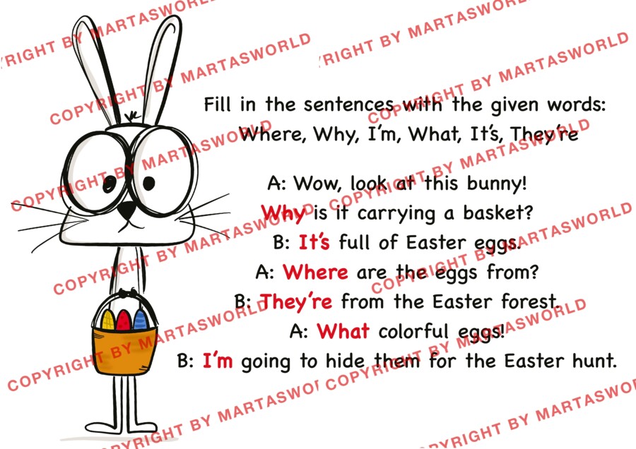 🐰✨ Easter Bunny Fun Pack – idealny materiał na wielkanocne zajęcia! ✨🐣