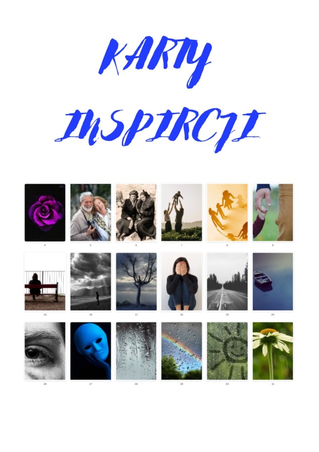 Karty inspiracji