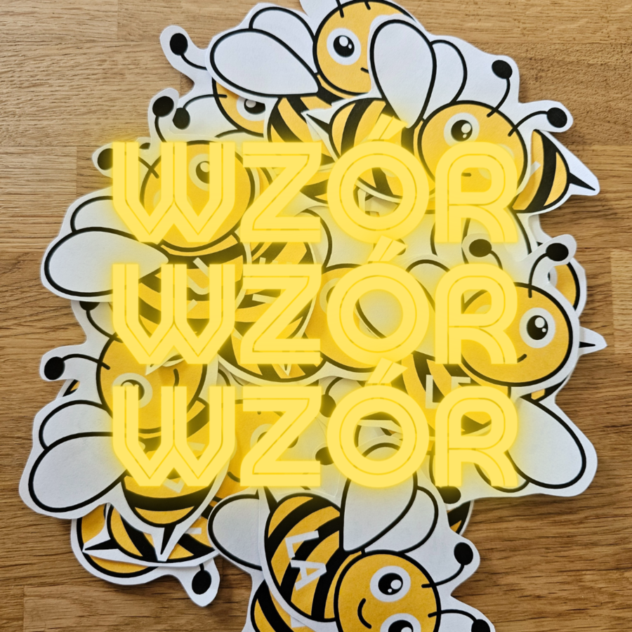 Pszczółki - czytanie sylabowe, sylaby otwarte