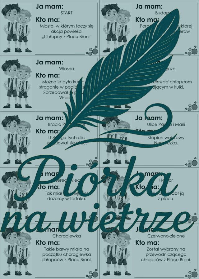 Ja mam... kto ma... "Chłopcy z Placu Broni"