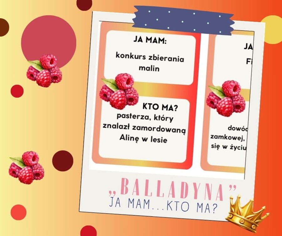 „Balladyna” - ja mam...kto ma?