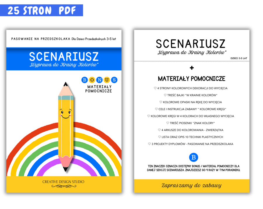 Mega Zestaw Materiałów Pomocniczych. Przedszkole & klasy 1-3. Ponad 100 stron PDF / 11 zestawów