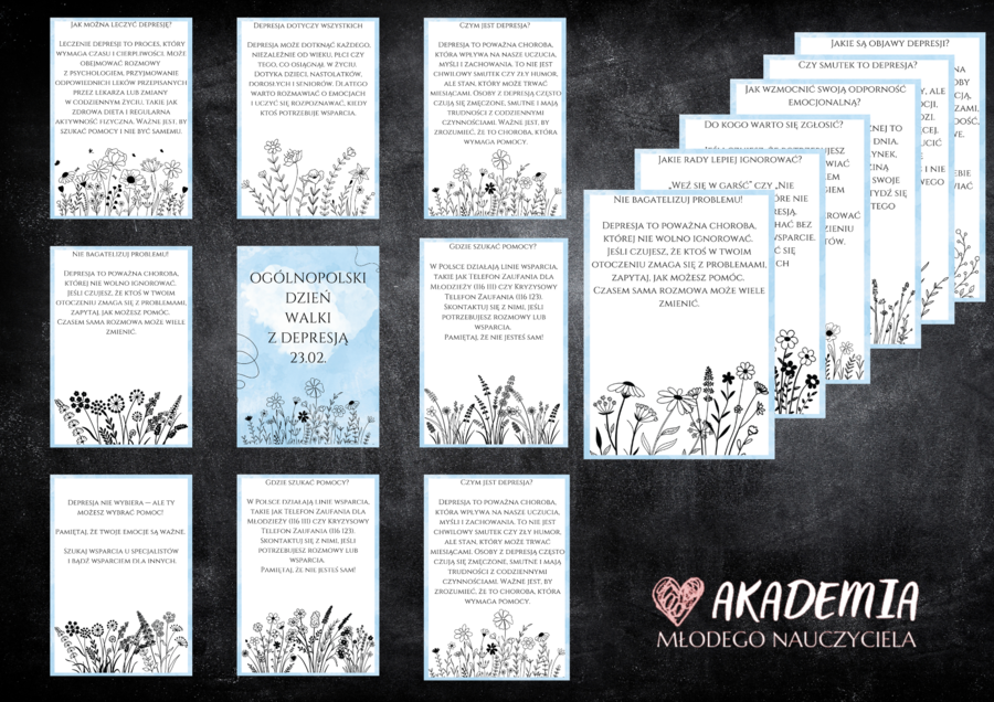 OGÓLNOPOLSKI DZIEŃ WALKI Z DEPRESJĄ - GAZETKA