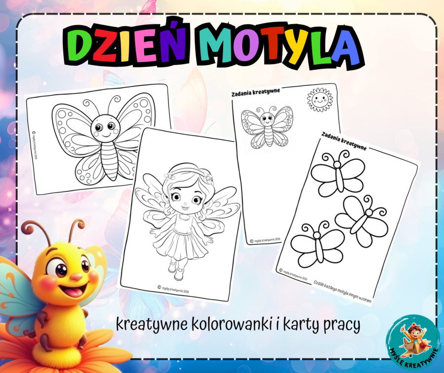 DZIEŃ MOTYLA - PREZENTACJA + PAKIET MATERIAŁÓW