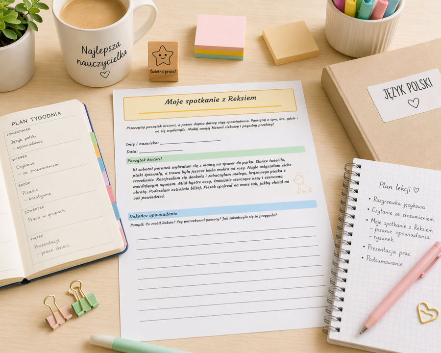 Moje spotkanie z Reksiem – karta twórczego pisania