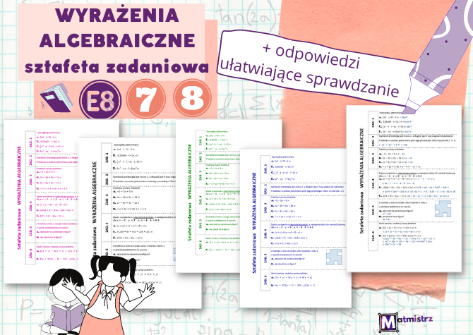 Sztafeta zadaniowa WYRAŻENIA ALGEBRAICZNE