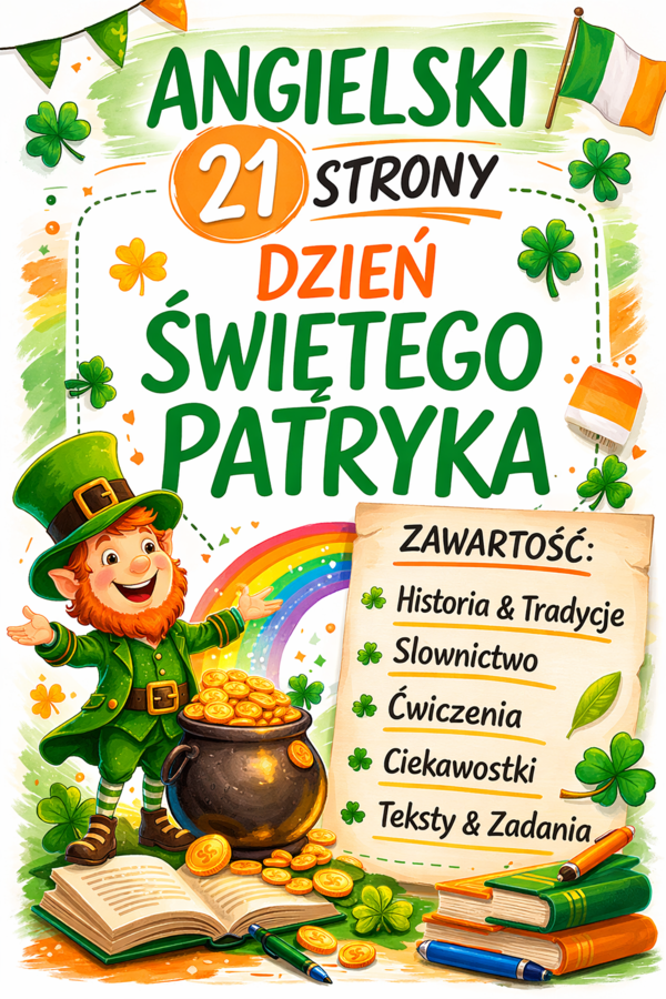 Dzień Świętego Patryka ,Angielski.