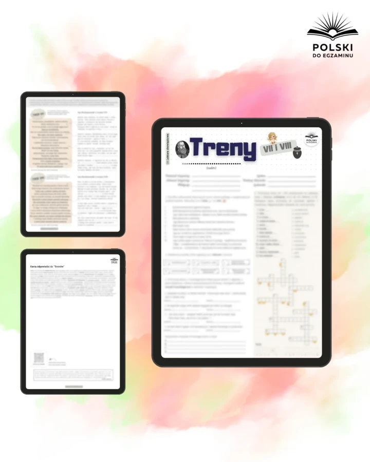 Lektury Obowiązkowe do Egzaminu Ósmoklasisty 📚 | Pakiet Kart Pracy PDF + 3 bonusy
