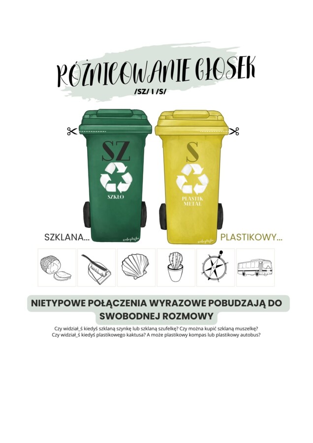 Moja Planeta Ziemia - materiały edukacyjne i logopedyczne