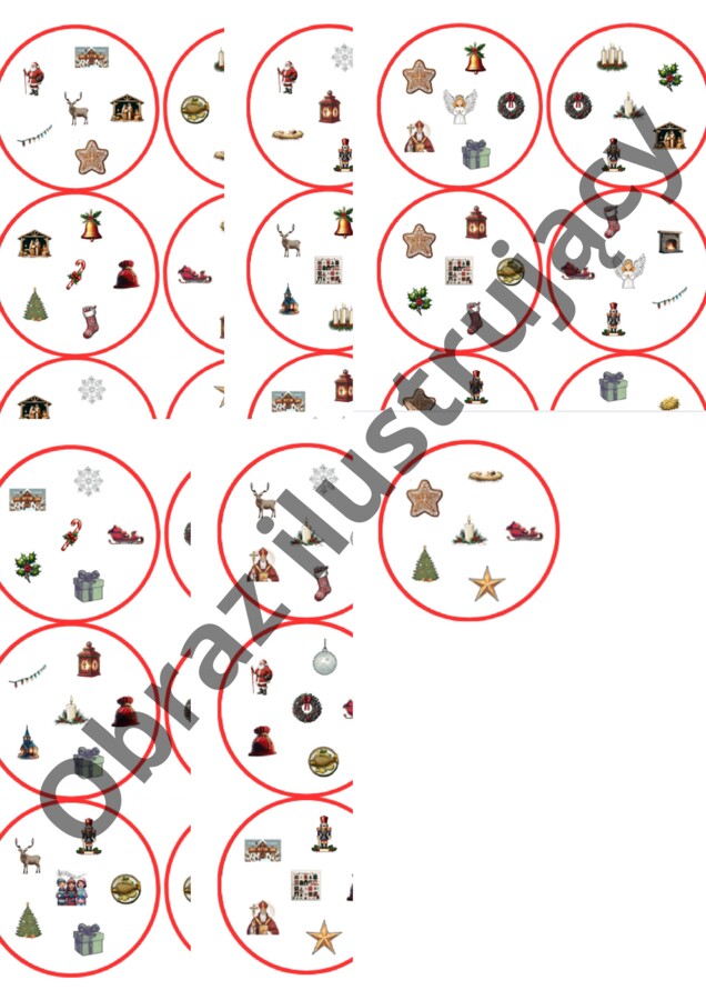 Weihnachten - dobble