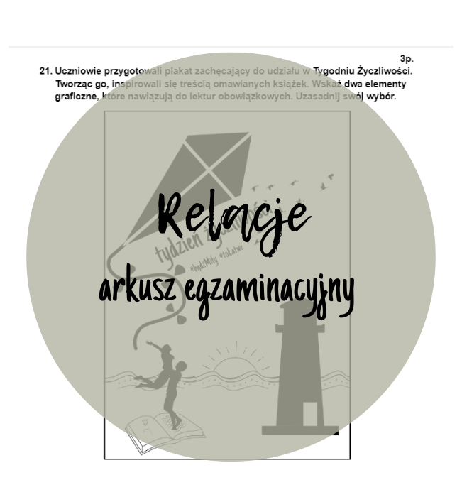 Relacje - arkusz egzaminacyjny