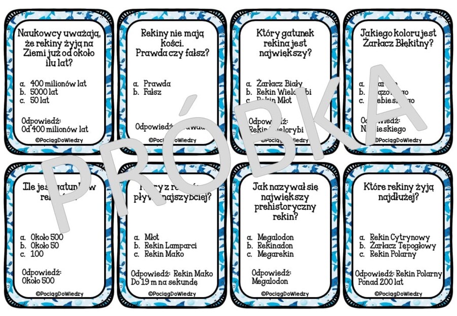 Lato Gra planszowa - Uwaga rekin!