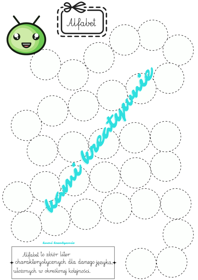 Lapbook - alfabet, głoski, sylaby