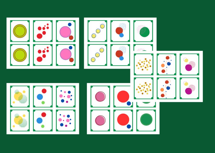 DZIEŃ KROPKI – memory – 30 szt. - wersja 1