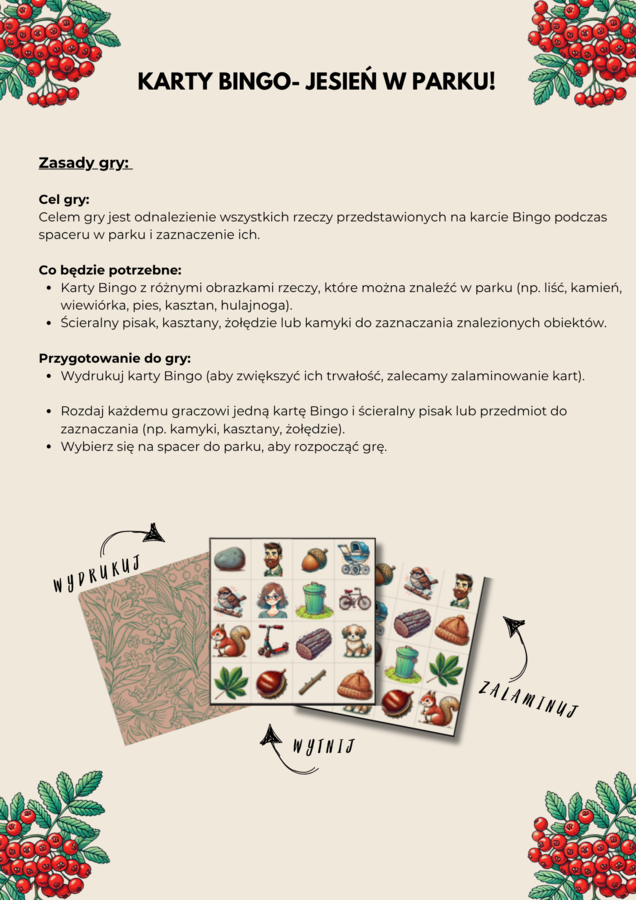 Jesienny Zestaw Zabaw