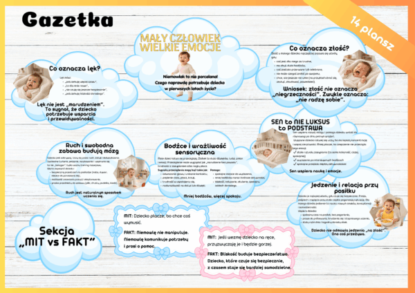 Gazetka „Mały człowiek – wielkie emocje”