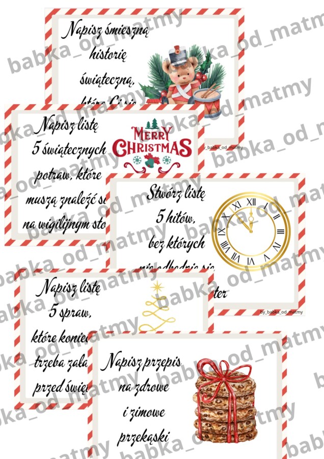 NOWOŚĆ! Niematerialne upominki świąteczne!