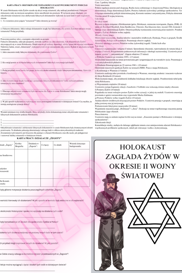 Materiały Edukacyjne o Holokauście / 34 STRONY